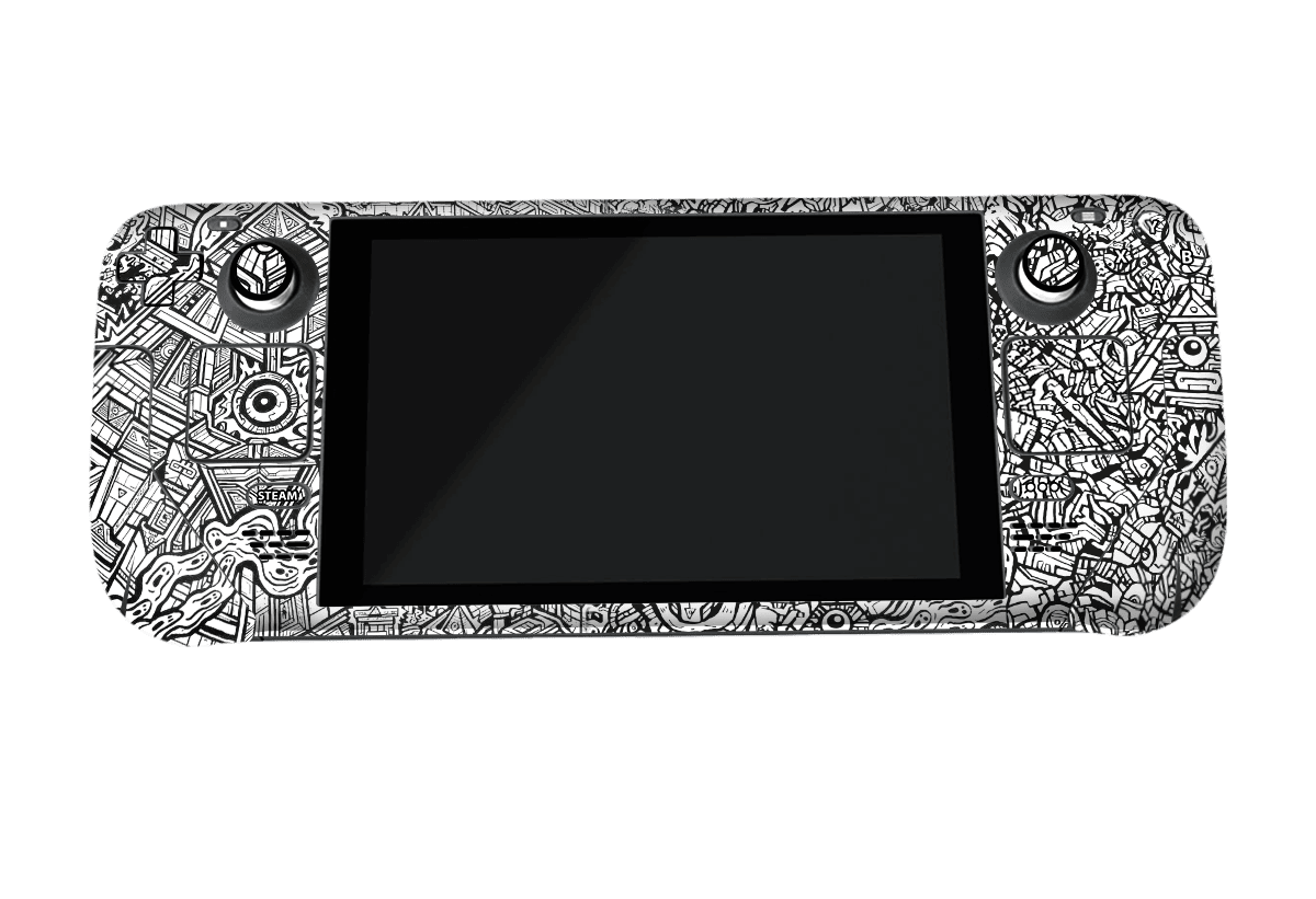 Topographic Azteca Steam Deck Skin Xonebrand
