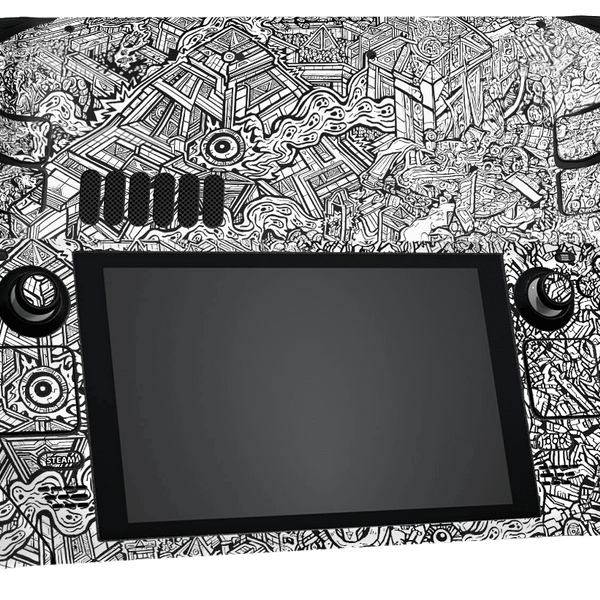 Topographic Azteca Steam Deck Skin