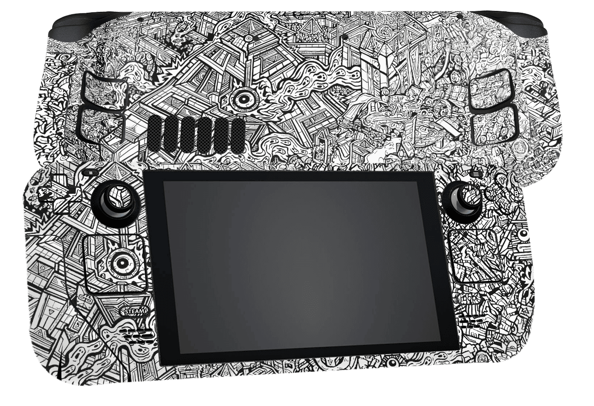 Topographic Azteca Steam Deck Skin
