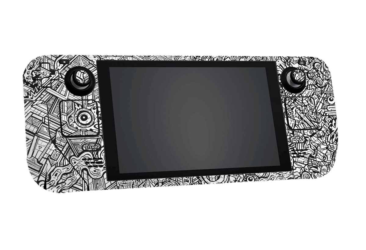 Topographic Azteca Steam Deck Skin