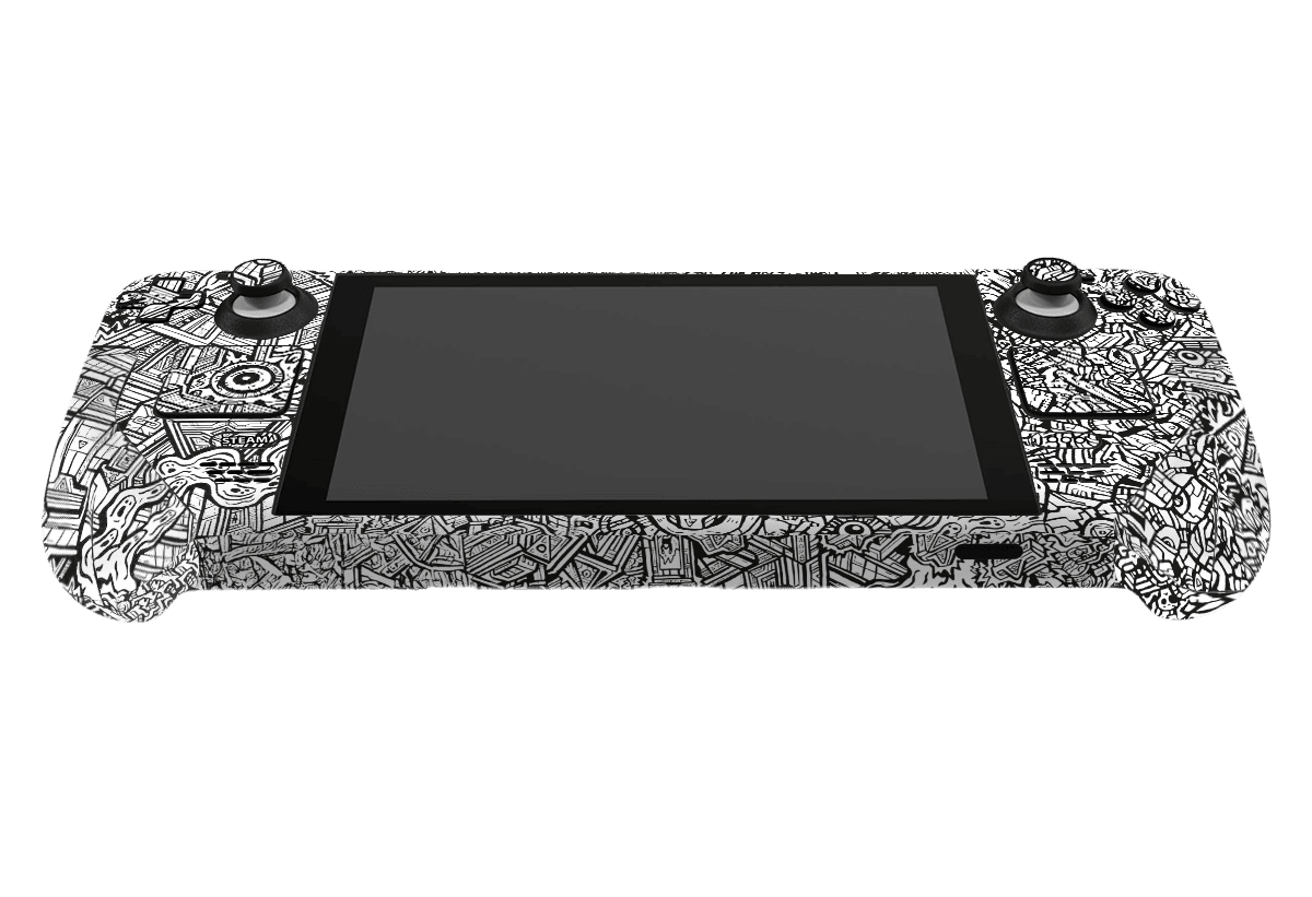 Topographic Azteca Steam Deck Skin
