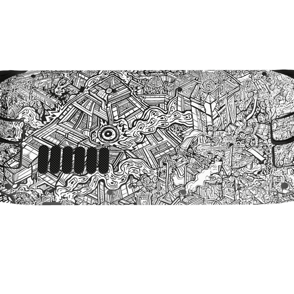Topographic Azteca Steam Deck Skin