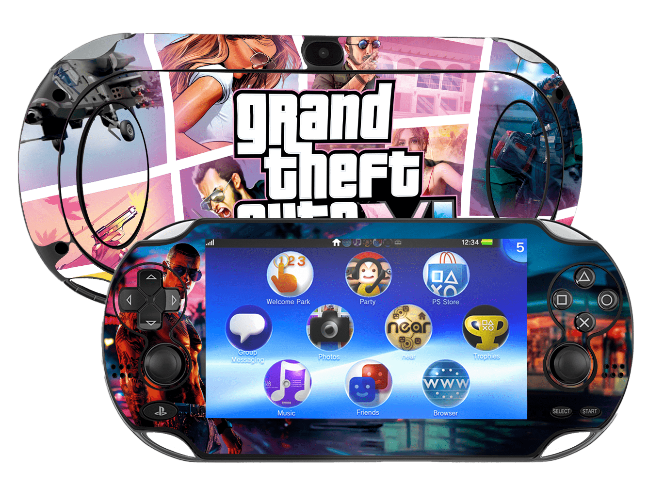 GTA Skin Playstation Portable PSVita Fat