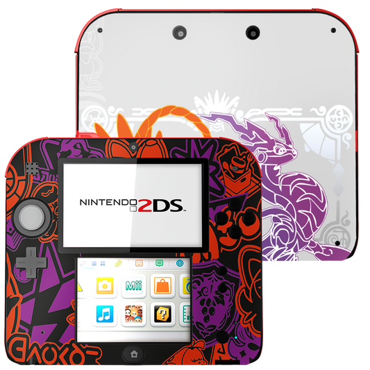 Pokemon Scarlet & Violet Nintendo 2DS Skin