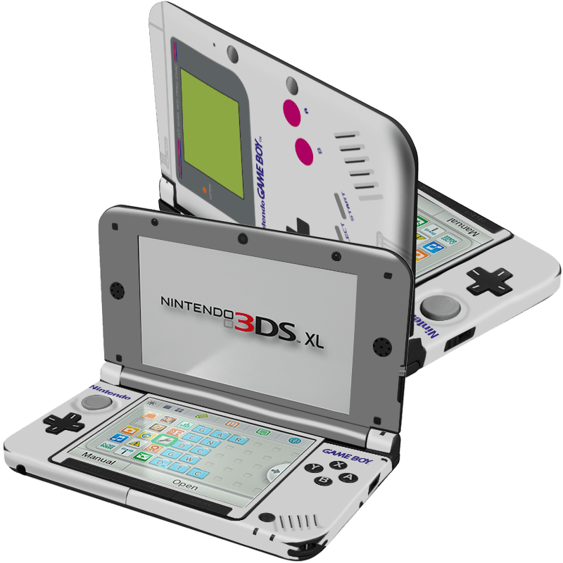 GameBoy Skin Nintendo 3Ds XL (2012) Xonebrand