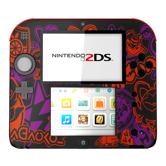 Pokemon Scarlet & Violet Nintendo 2DS Skin