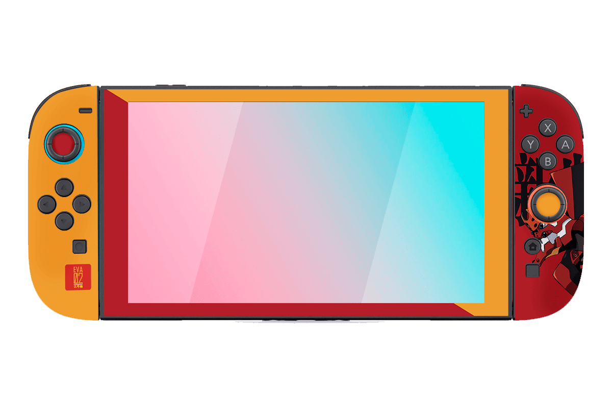 Evangelion Eva 02 Skin Nintendo Switch 2 (2025)