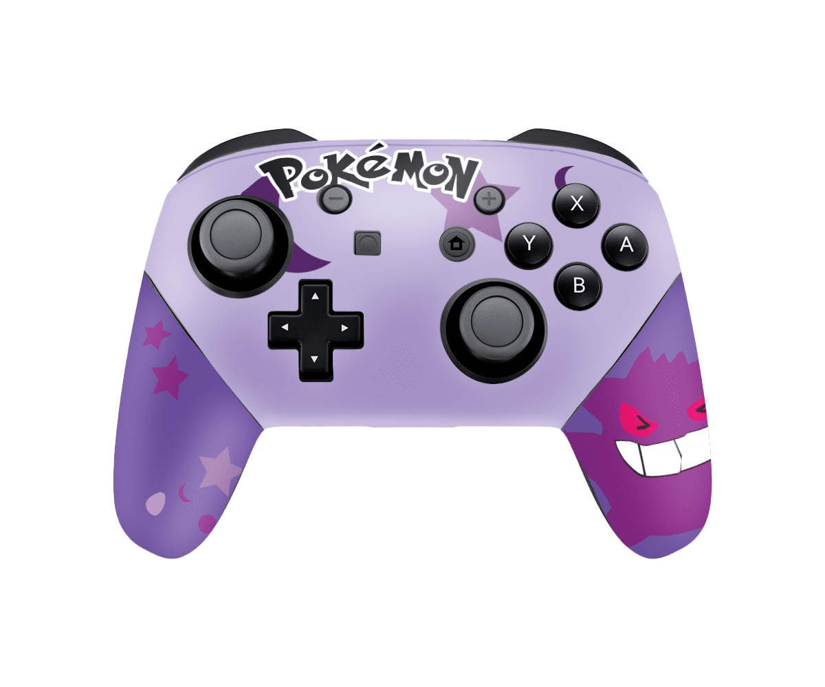 Pokemon Gengar Skin Nintendo Switch Pro Controller