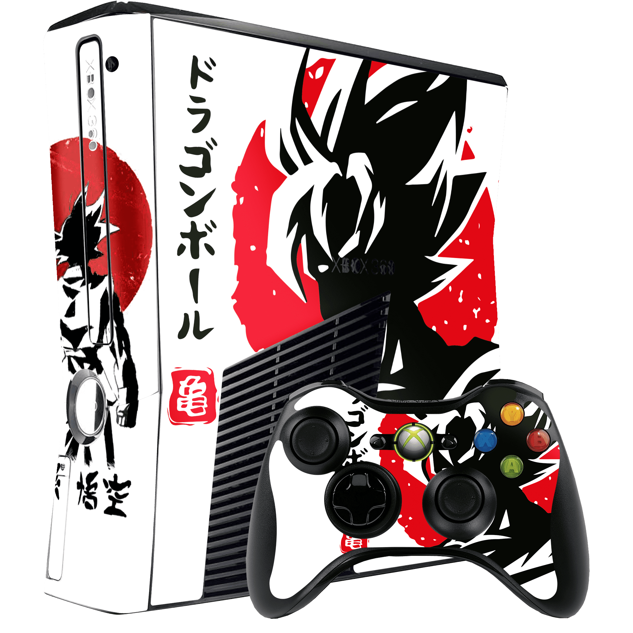 Dragon Ball Goku Skin Xbox 360 Slim Xonebrand