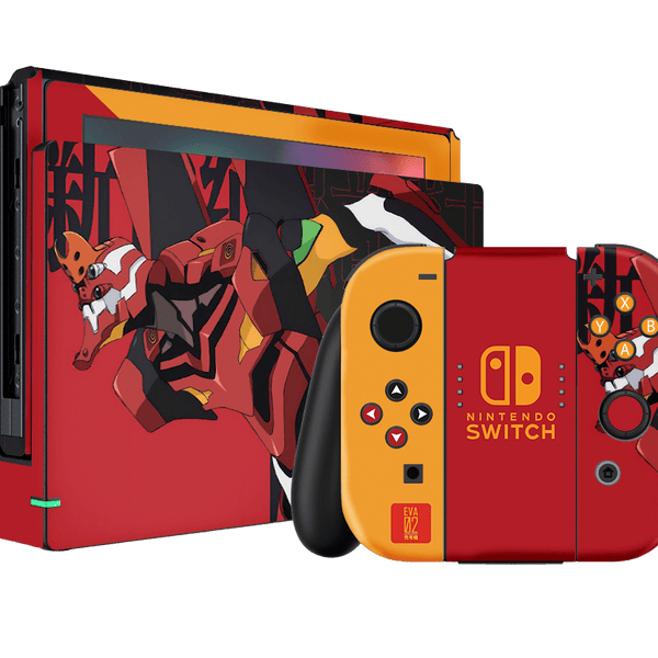Evangelion Eva 02 Skin Nintendo Switch (2017) Xonebrand