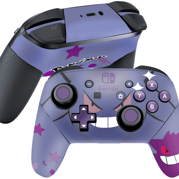 Pokemon Gengar Skin Nintendo Switch Pro Controller Xonebrand