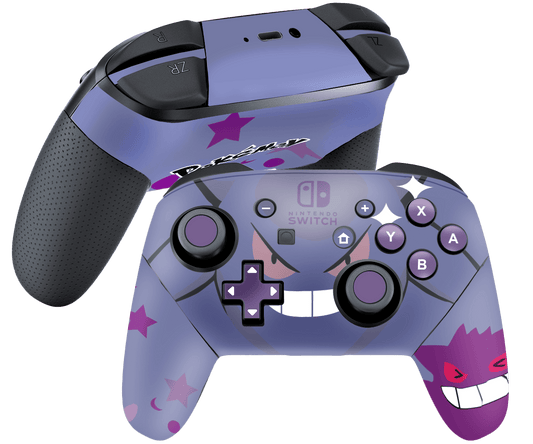 Pokemon Gengar Skin Nintendo Switch Pro Controller Xonebrand