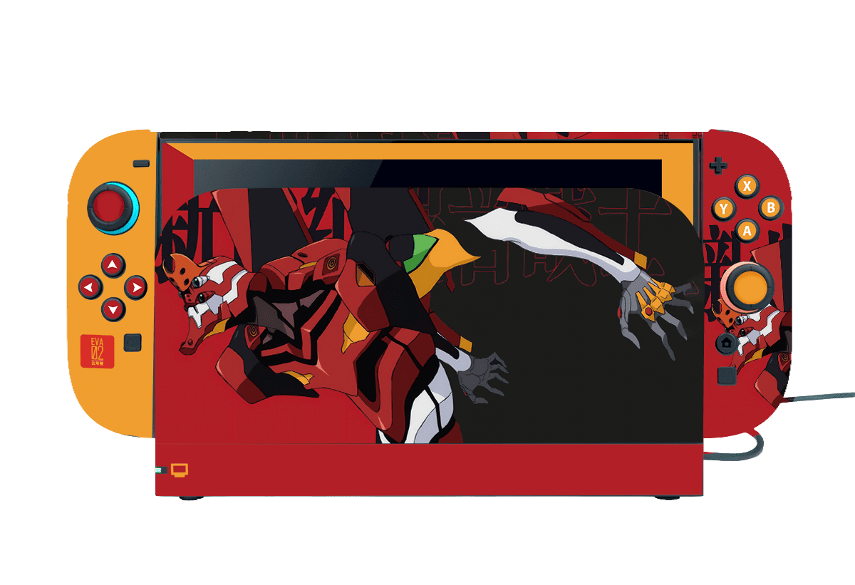 Evangelion Eva 02 Skin Nintendo Switch 2 (2025) Xonebrand