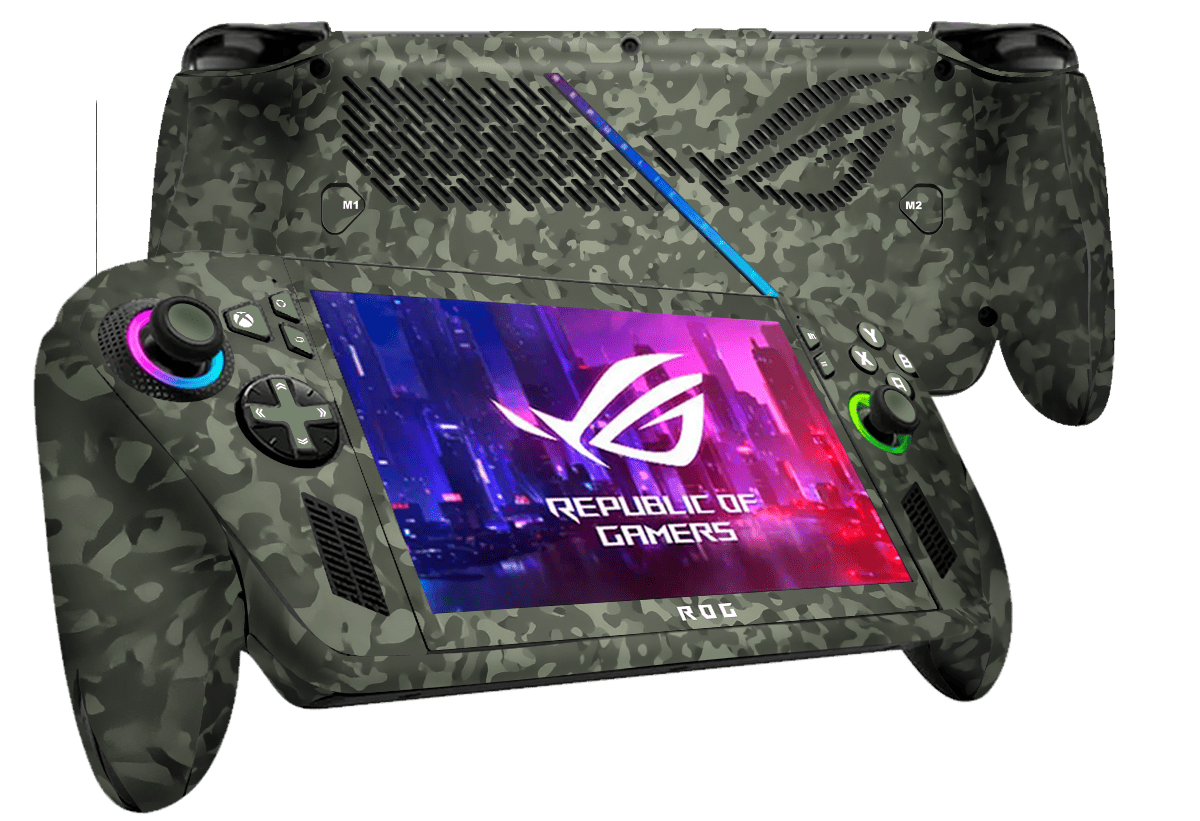 Camuflado Verde Asus ROG Xbox Ally Skin Xonebrand