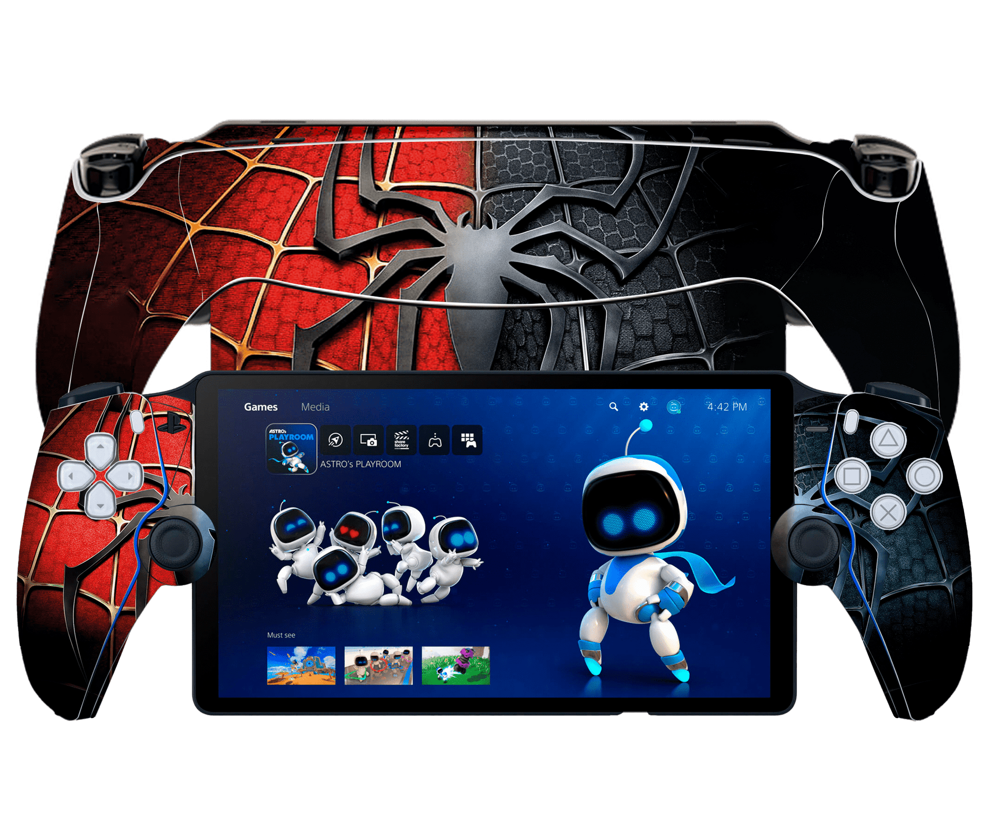 Spiderman PS Portal Remote Player Skin