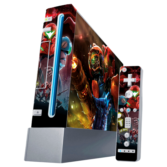 Metroid Nintendo Wii Skin