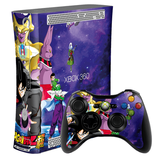 Dragon Ball Super Xbox 360 Fat Bundle Skin