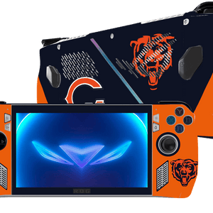 Chicago Bears Asus Rog Ally Handheld Gaming Computer Skin