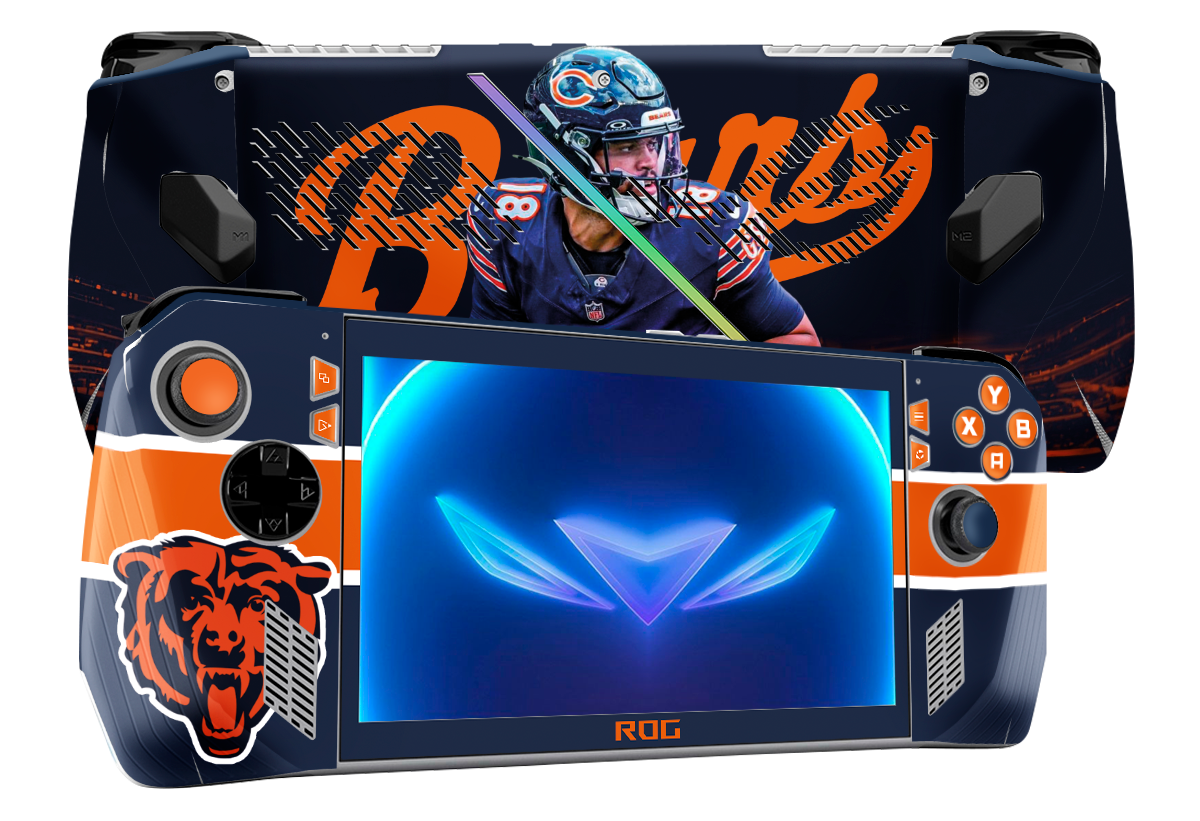 Chicago Bears Skin Asus Rog Ally Xonebrand