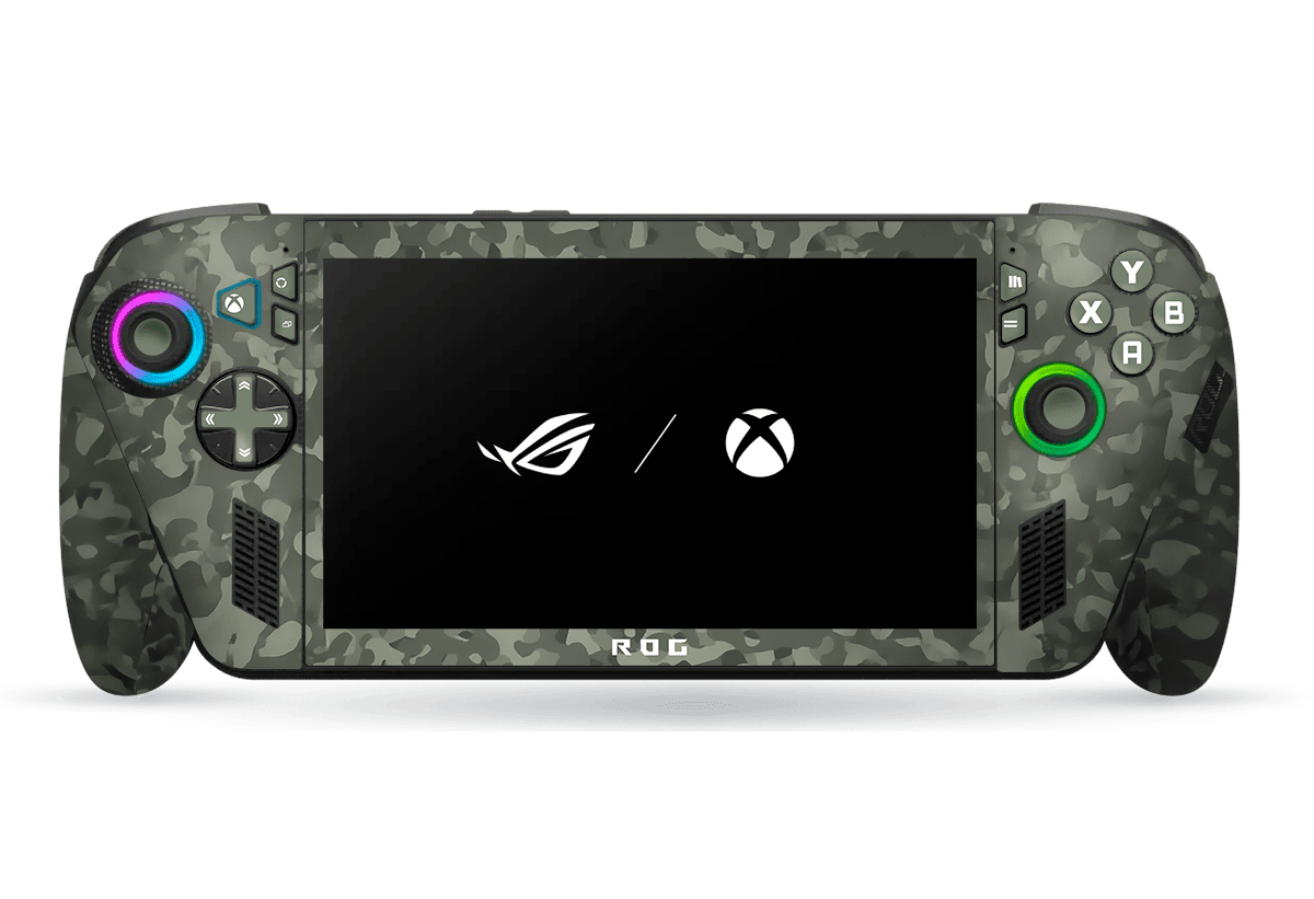 Camuflado Verde Asus ROG Xbox Ally Skin Xonebrand