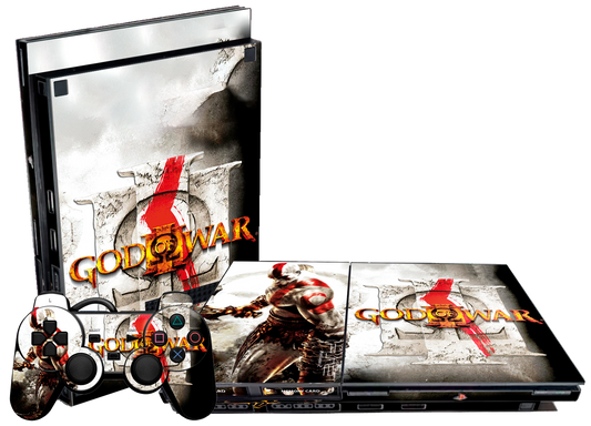 God of War III Skin Playstation 2 Slim