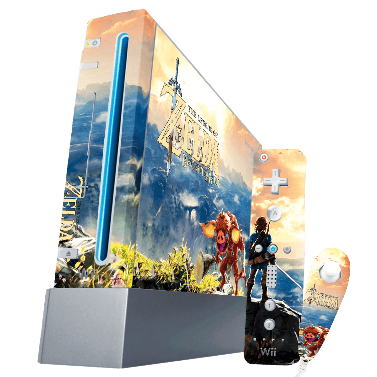 Leyenda de Zelda Skin Nintendo Wii (2006) Xonebrand