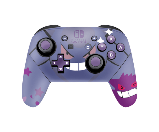 Pokemon Gengar Skin Nintendo Switch Pro Controller Xonebrand