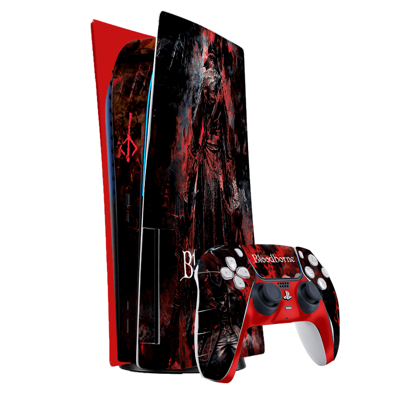 Bloodborne Skin Playstation 5 Fat Xonebrand