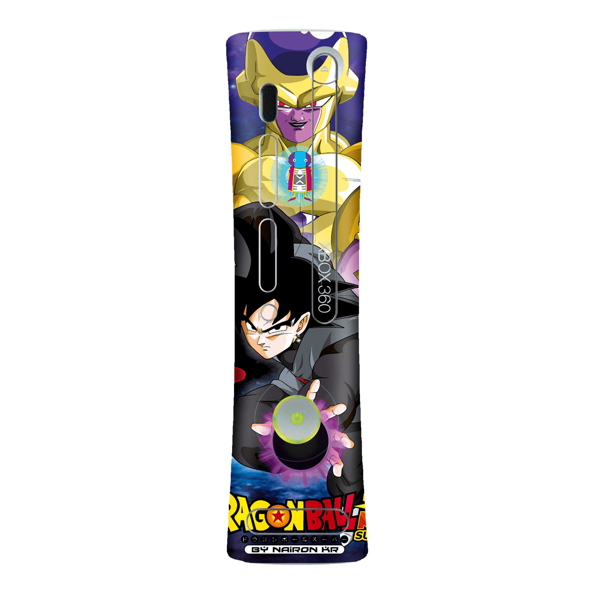 Dragon Ball Super Skin Xbox 360 Fat Xonebrand
