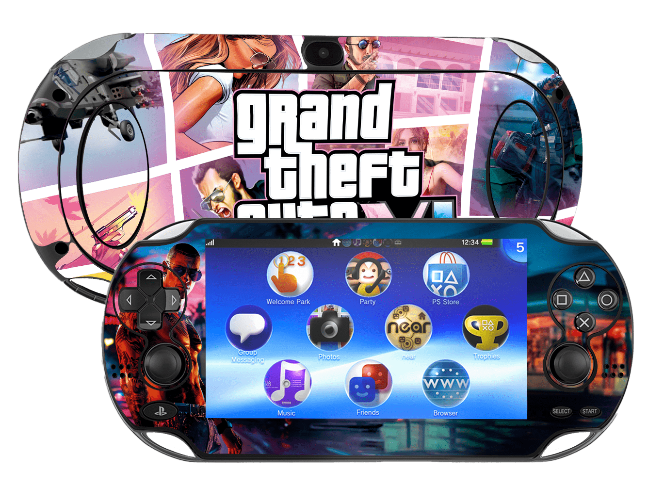 GTA VI PSVITA Fat Bundle Skin