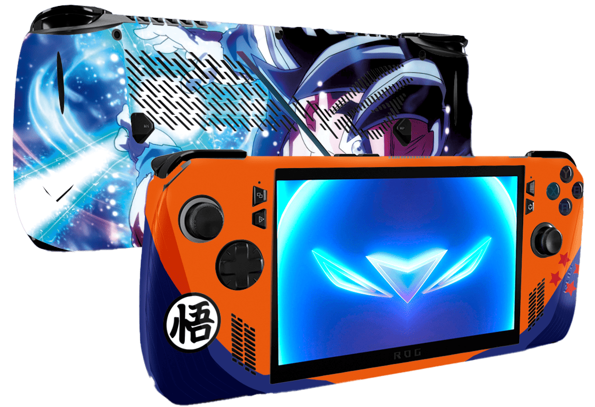 Dragon Ball Goku Asus Rog Ally X Handheld Gaming Computer Skin