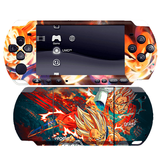 Dragon Ball Vegeta PSP portátil para juegos Bundle Skin