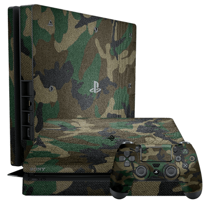 Verde Camuflado PS4 Slim Bundle Skin