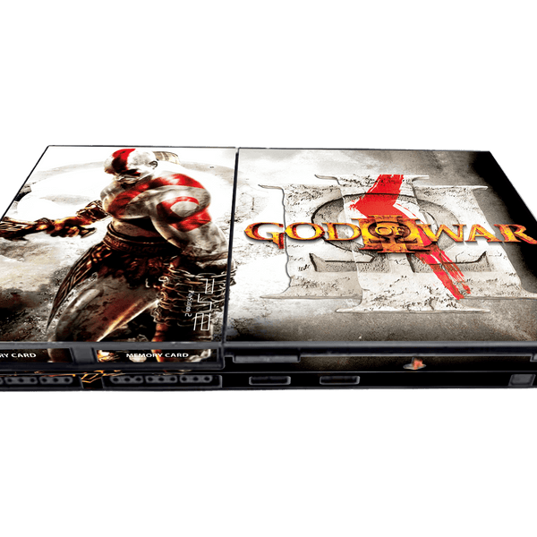 God of War III Skin Playstation 2 Slim