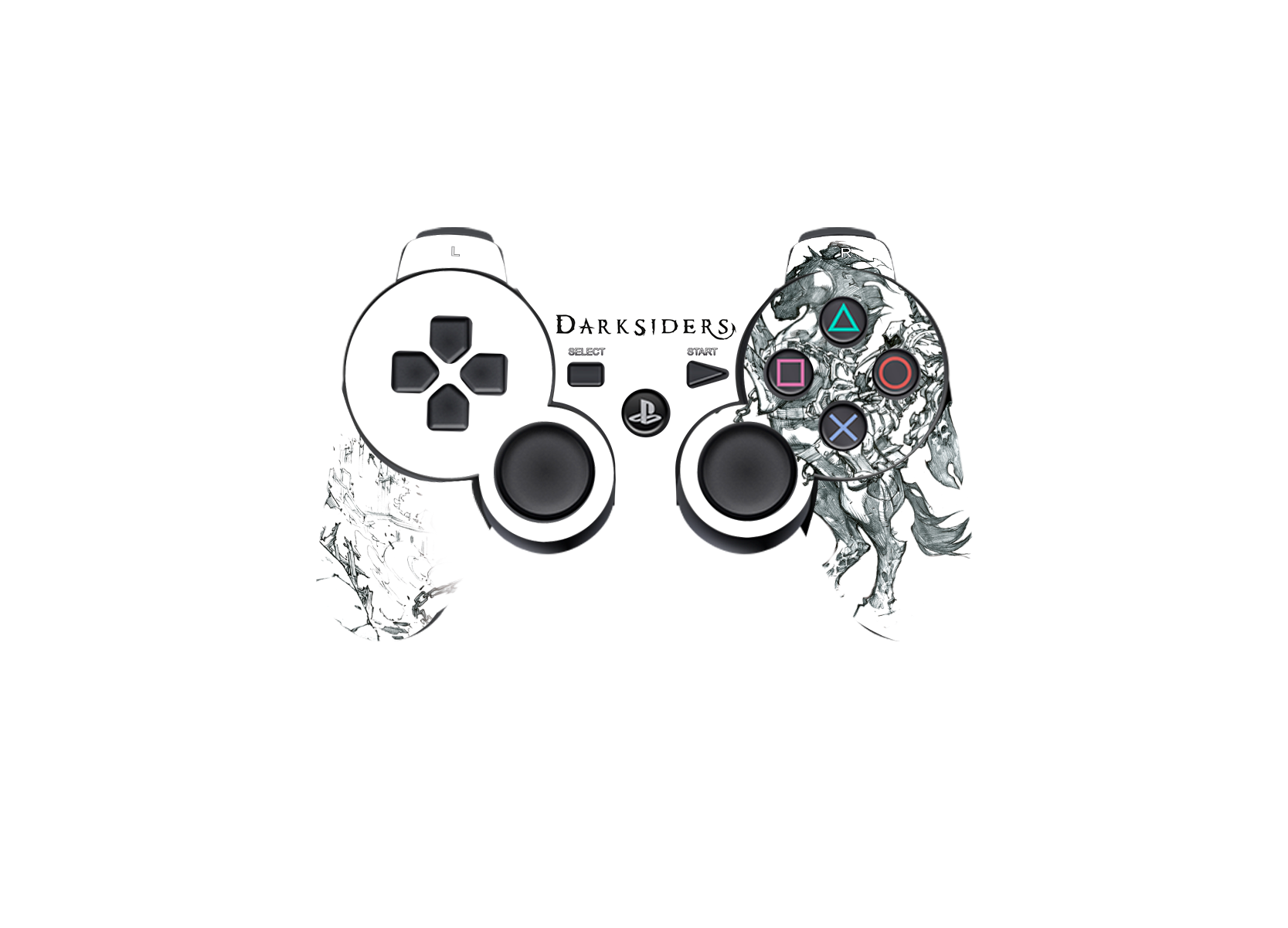 DarkSiders Skin Playstation 3 Slim
