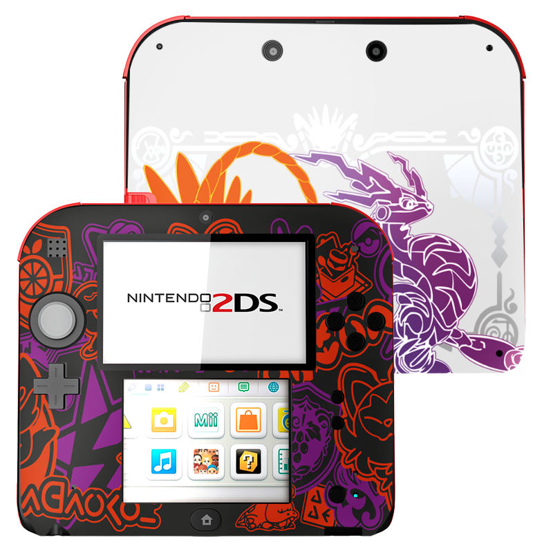 Pokemon Scarlet & Violet Nintendo 2DS Skin