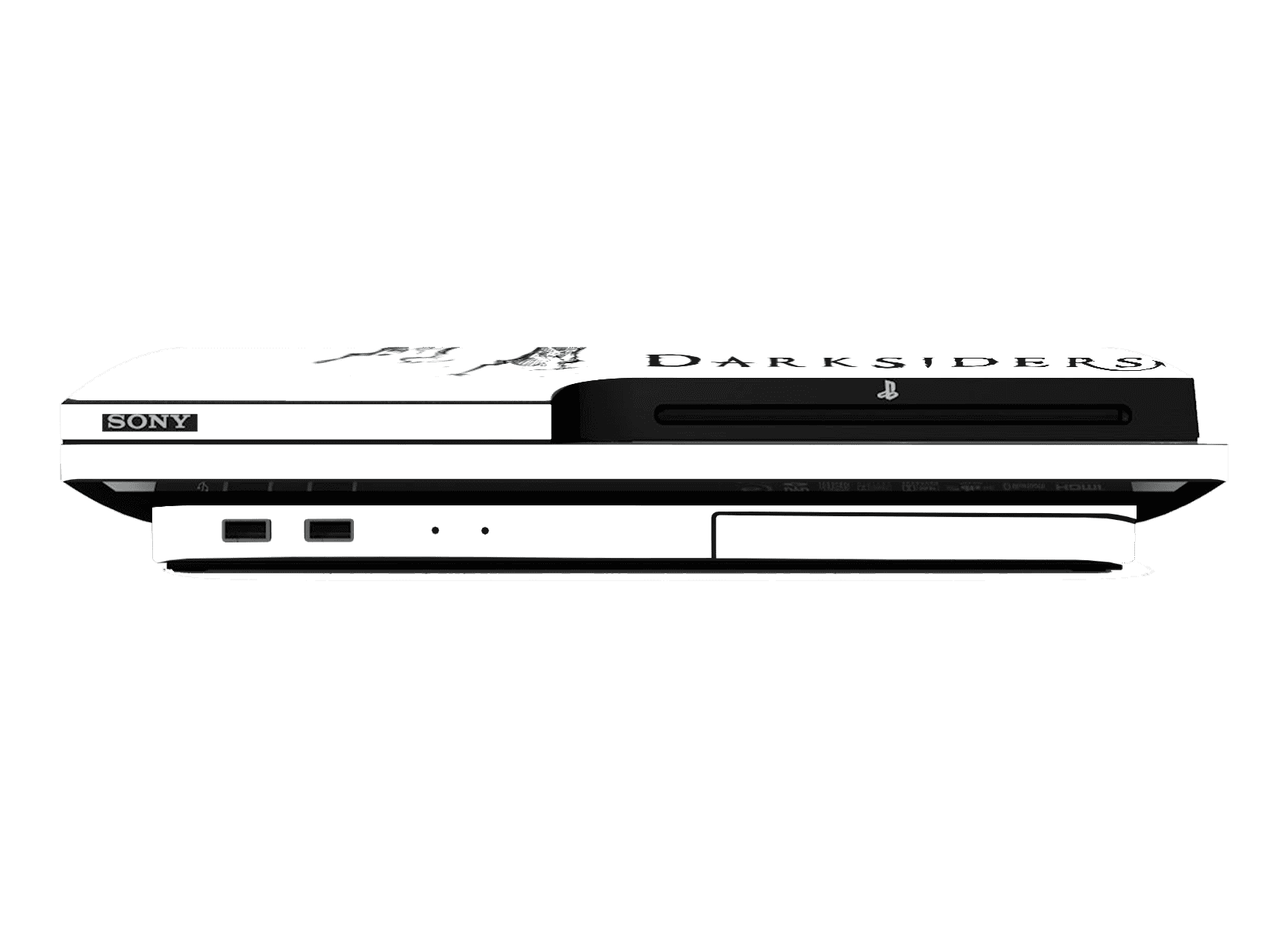 DarkSiders Skin Playstation 3 Slim Xonebrand