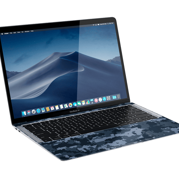 Camuflado Azul Skin Mackbook Air 13