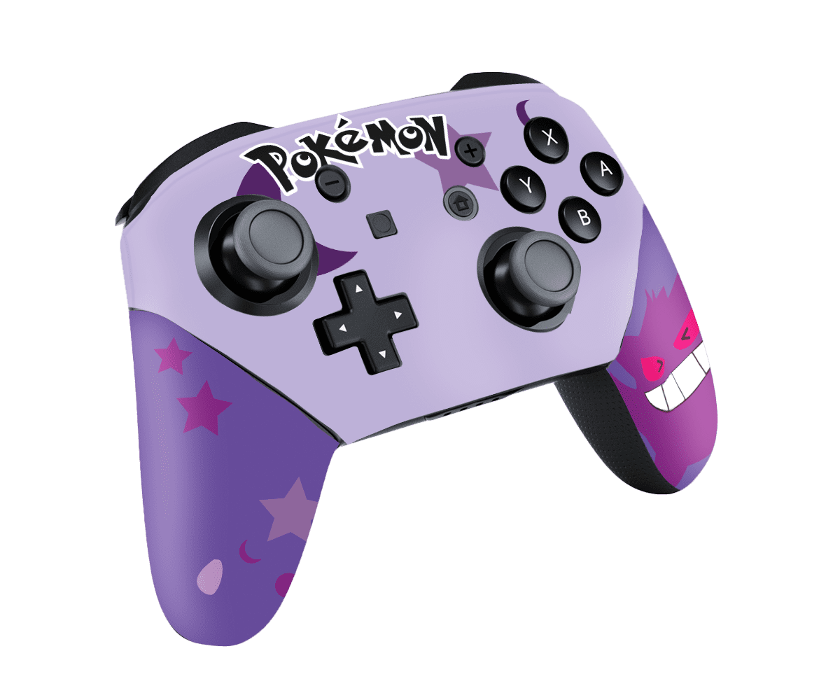 Pokemon Gengar Nintendo Switch Pro Control Skin