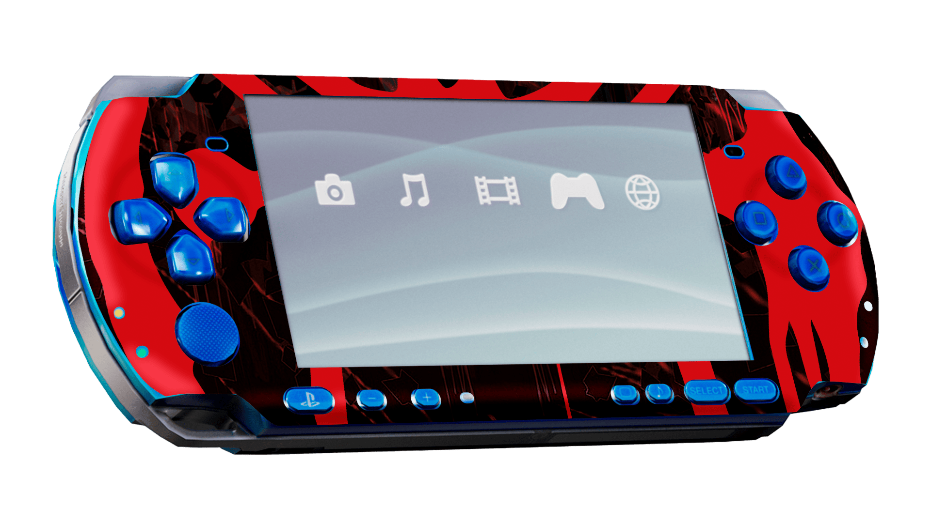 Spiderman PSP portátil para juegos Bundle Skin