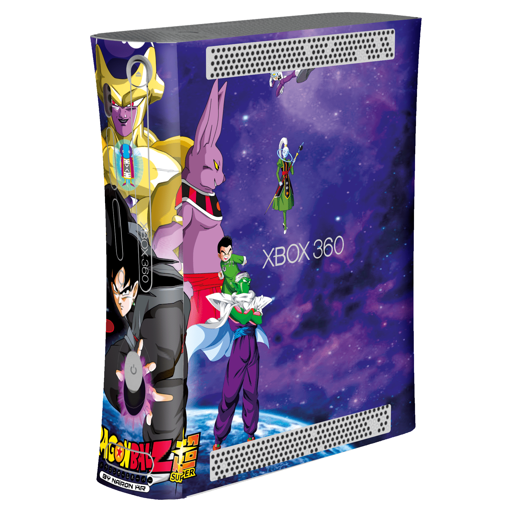 Dragon Ball Super Skin Xbox 360 Fat Xonebrand