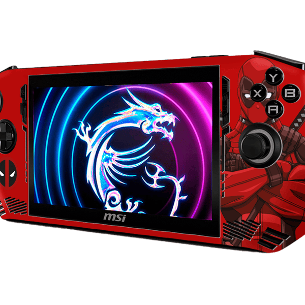 Skin para MSI Claw A1M edición Deadpool – Xonebrand
