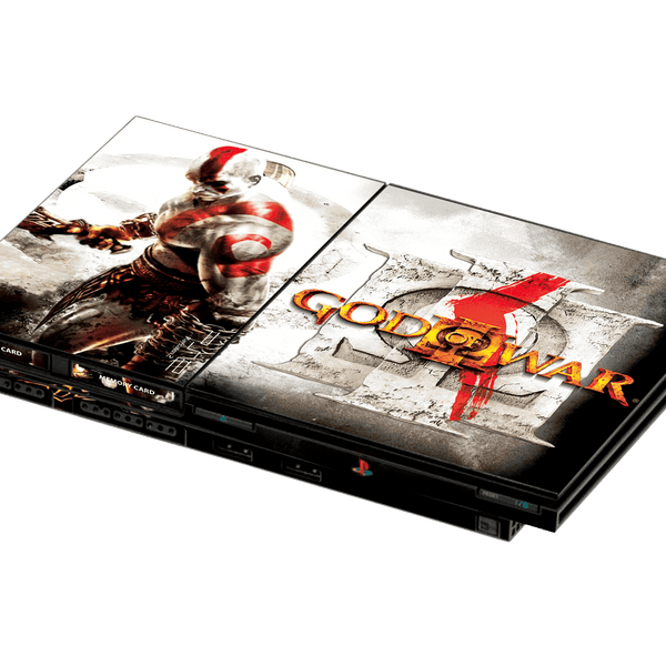 God of War III Skin Playstation 2 Slim