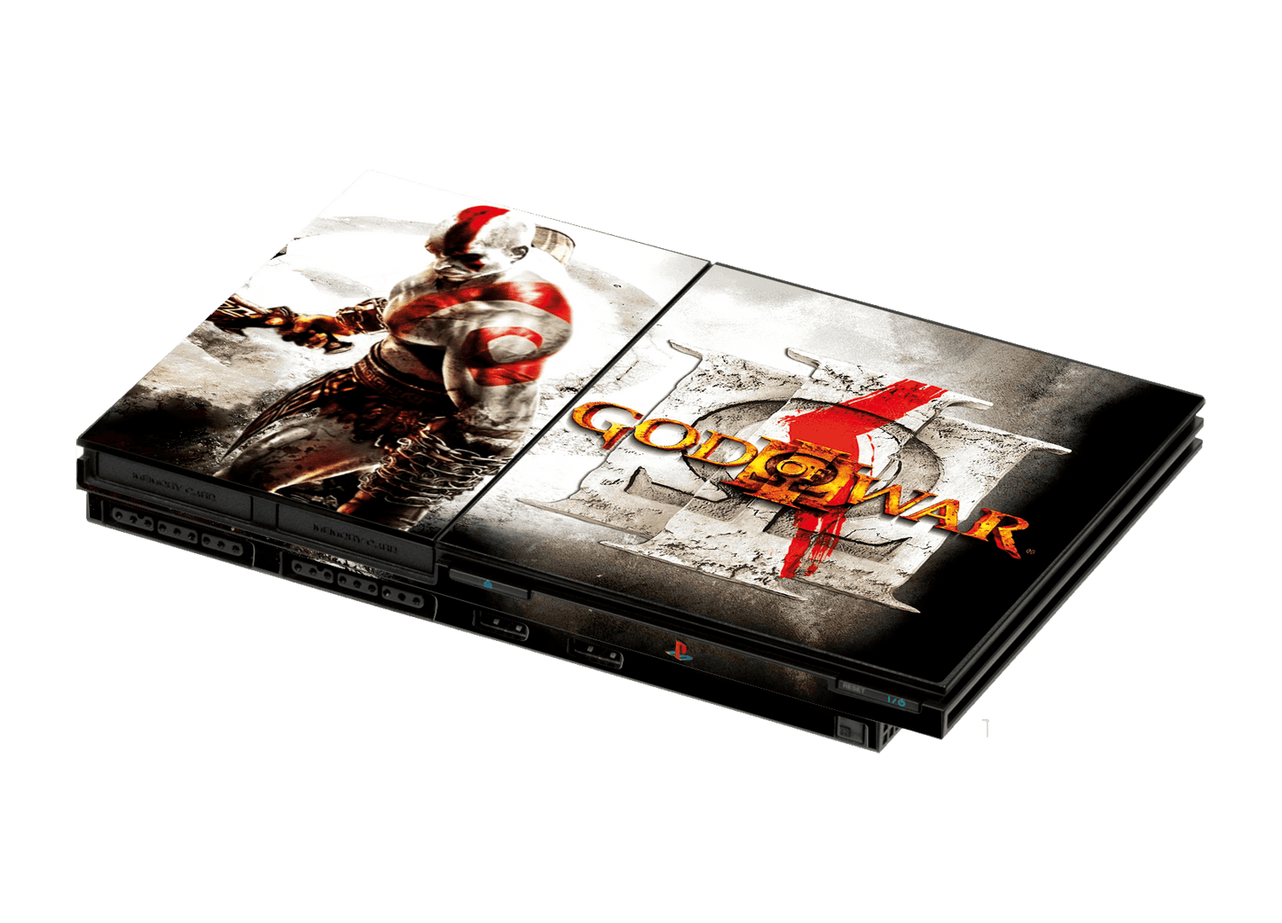 God of War 3 PS2 Slim (2014) Bundle Skin