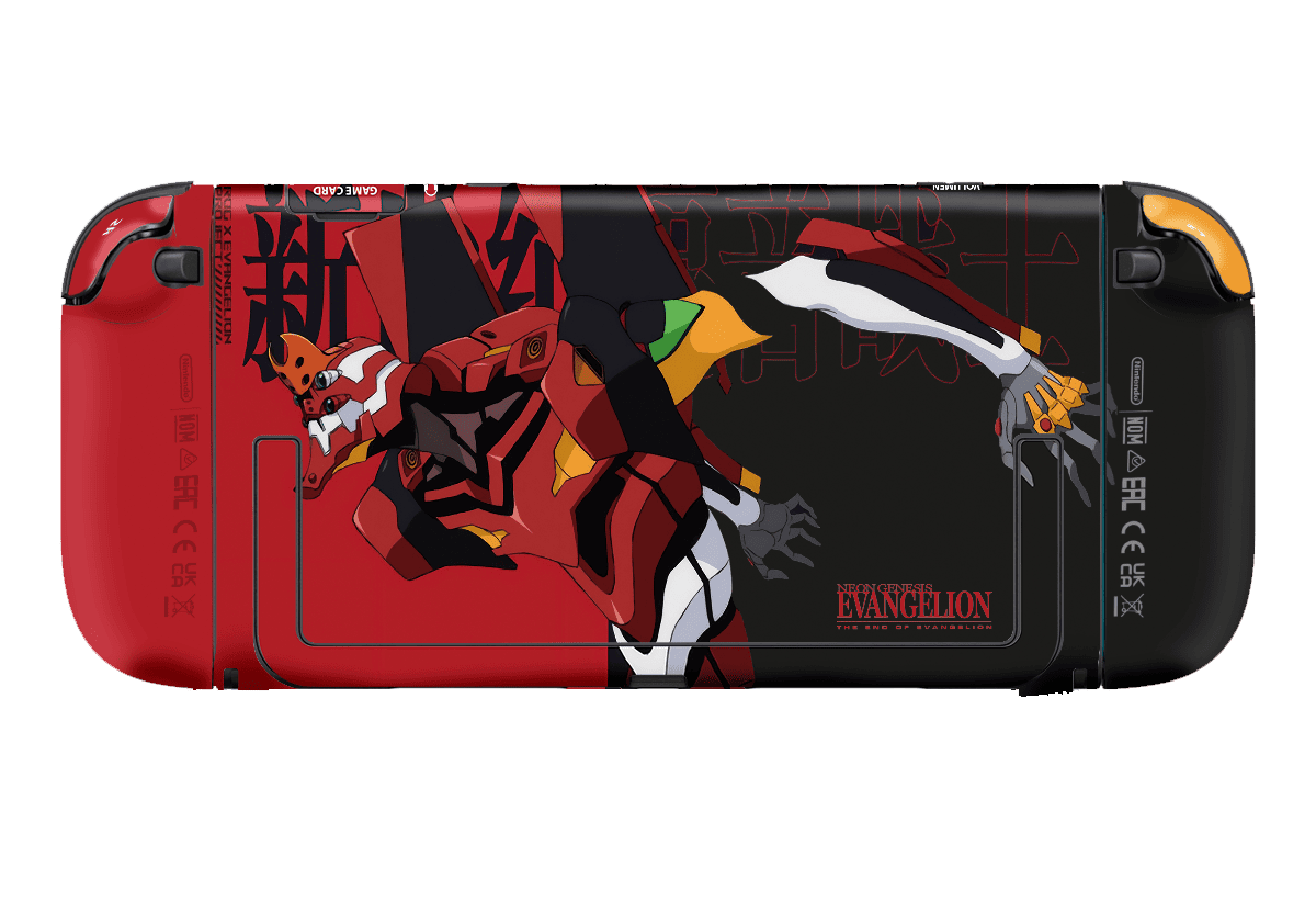 Evangelion Eva 02 Skin Nintendo Switch 2 (2025) Xonebrand