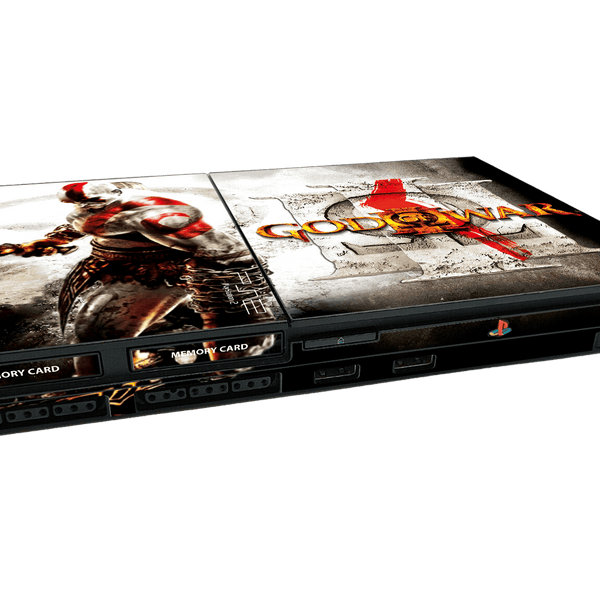 God of War III Skin Playstation 2 Slim