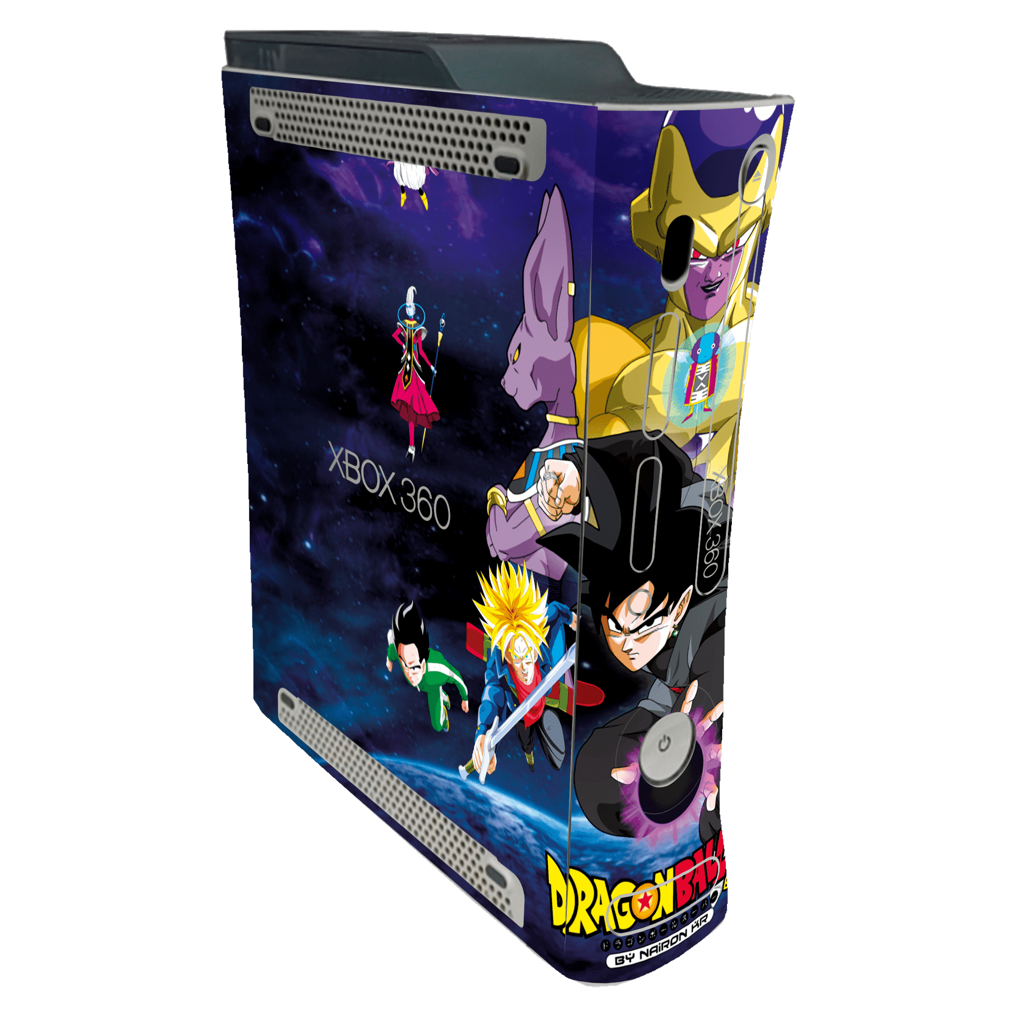 Dragon Ball Super Skin Xbox 360 Fat Xonebrand