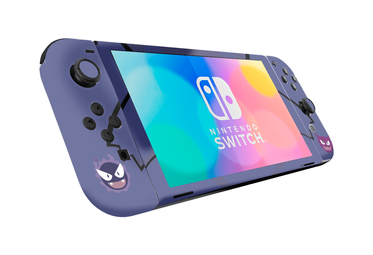 Pokemon Gengar Skin Nintendo Switch OLED (2021) Xonebrand