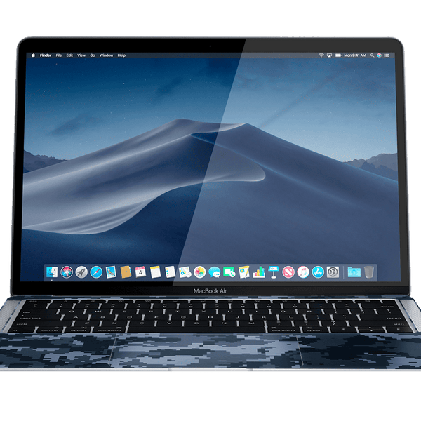 Camuflado Azul Skin Mackbook Air 13