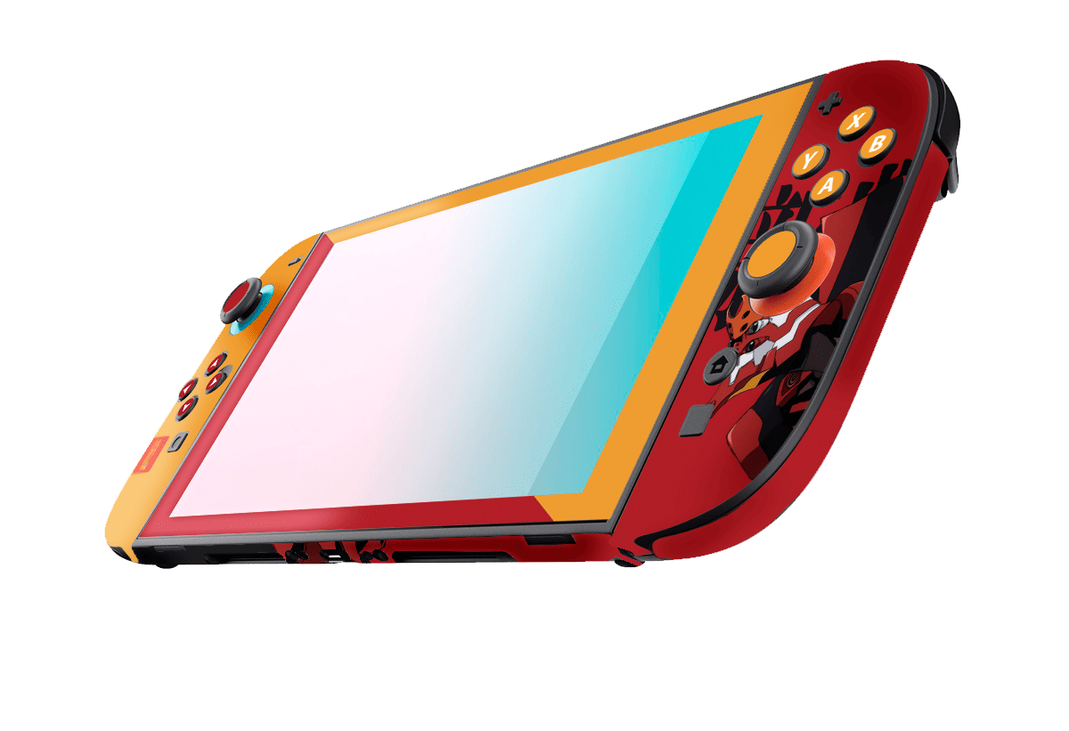 Evangelion Eva 02 Skin Nintendo Switch 2 (2025) Xonebrand